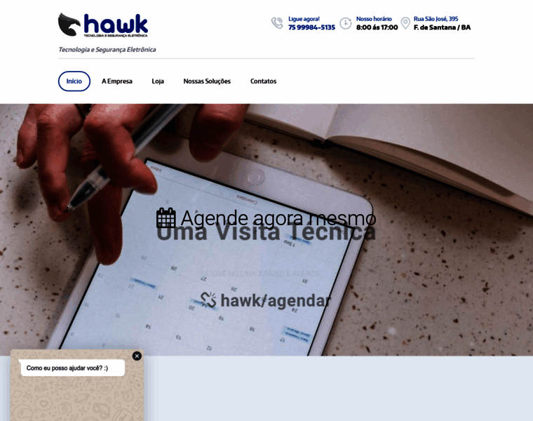 Hawktecnologia.com thumbnail