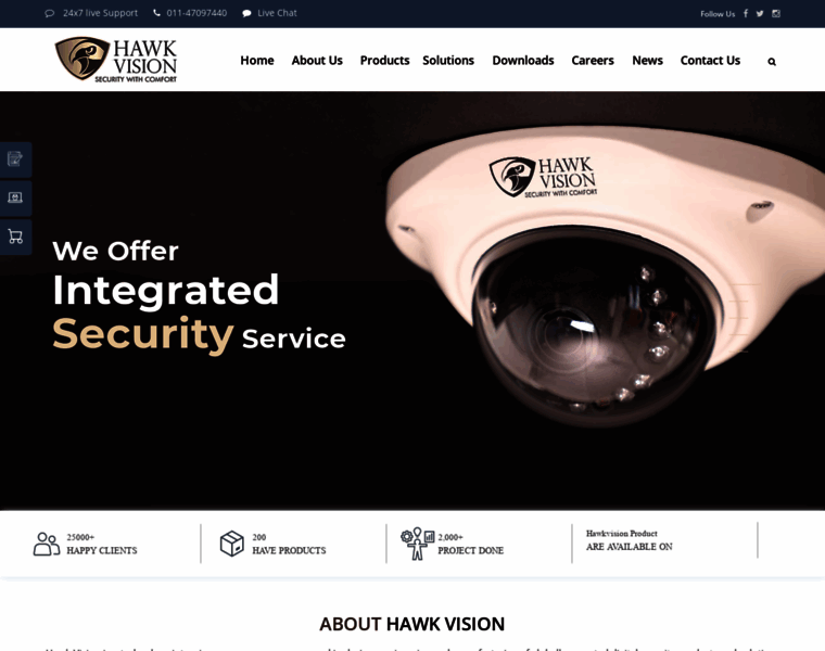 Hawkvisionindia.com thumbnail