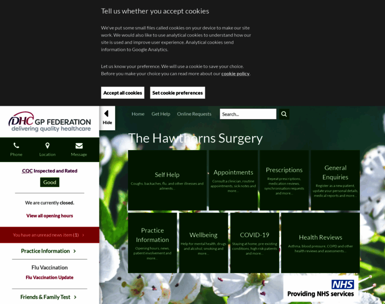 Hawthorns-surgery.co.uk thumbnail