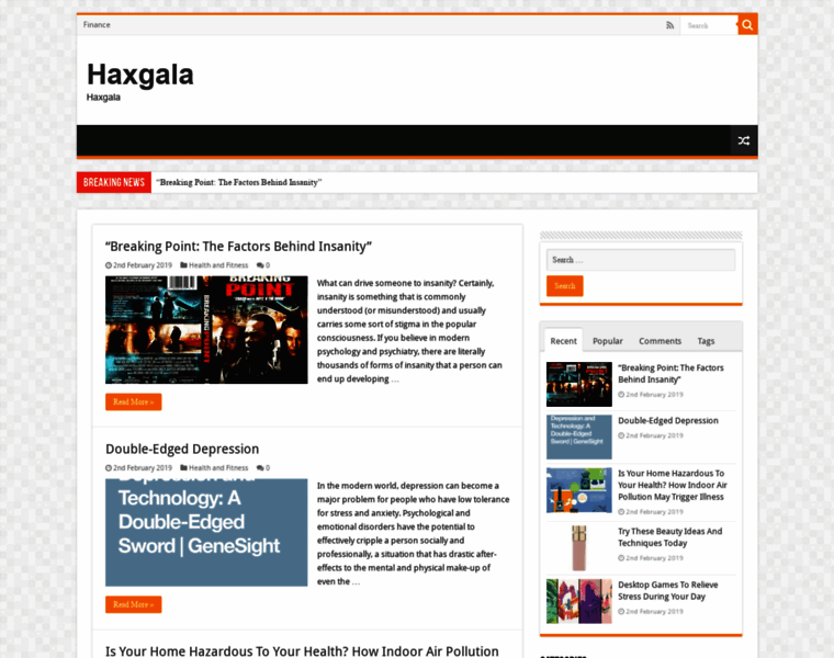 Haxgala.com thumbnail
