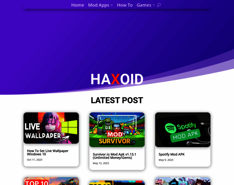 Haxoid.com thumbnail