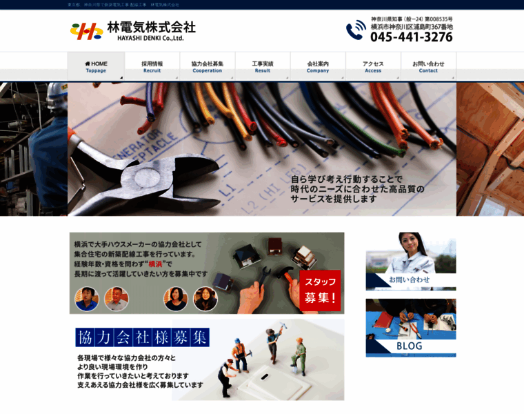 Hayashi-denki.com thumbnail