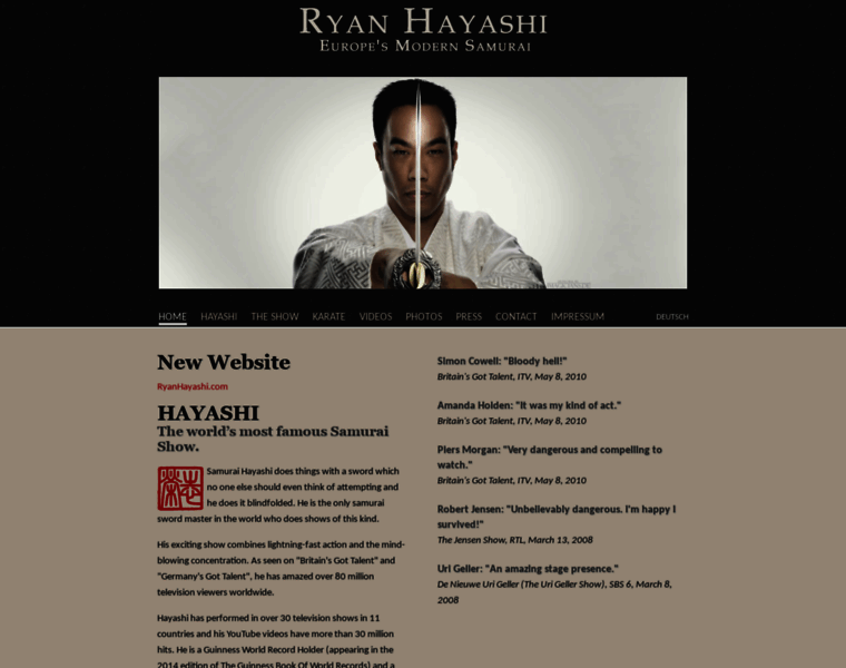 Hayashi-samurai.com thumbnail