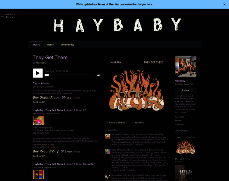 Haybabyband.com thumbnail