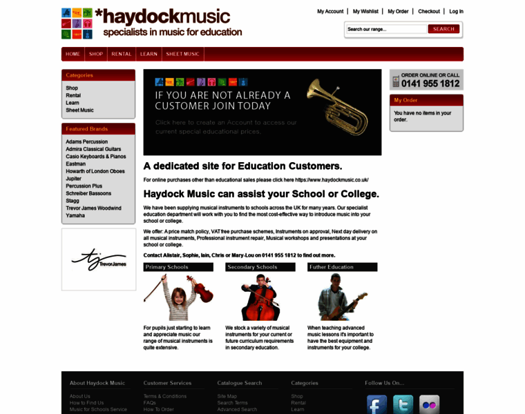 Haydockmusiceducation.co.uk thumbnail