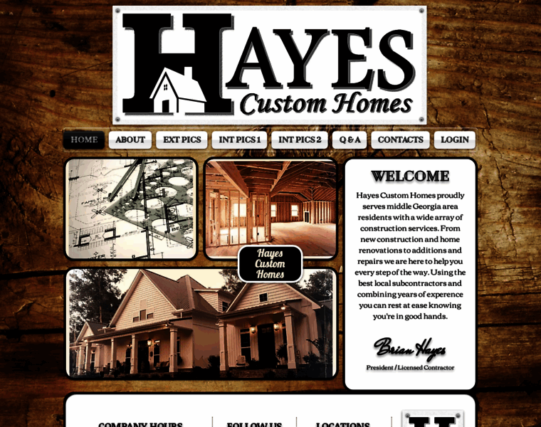 Hayescustomhomesga.com thumbnail