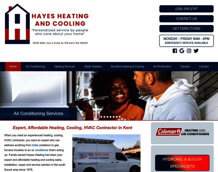 Hayesheating.com thumbnail