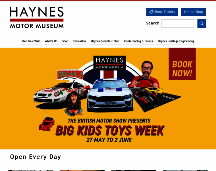 Haynesmotormuseum.com thumbnail