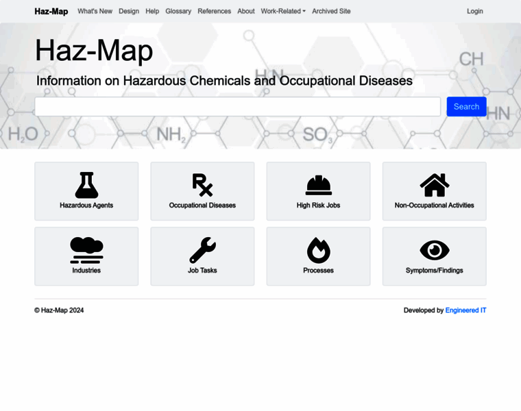 Haz-map.com thumbnail