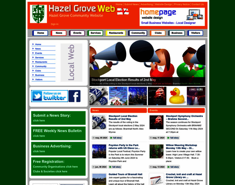 Hazelgroveweb.co.uk thumbnail