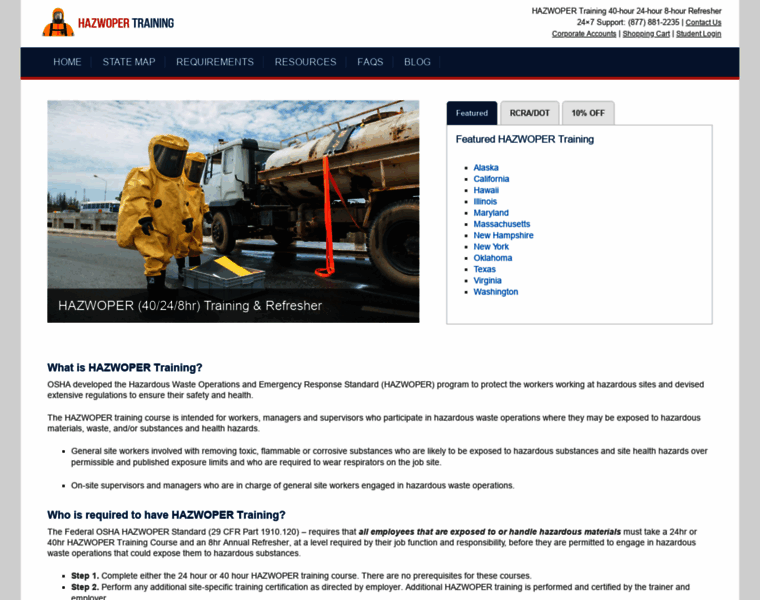 Hazwoperhazmattraining.com thumbnail Hazwoperhazmattraining.com thumbnail