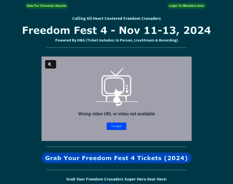Hbafreedomfest.com thumbnail