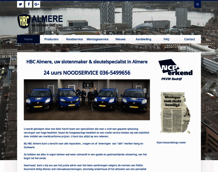 Hbcalmere.nl thumbnail