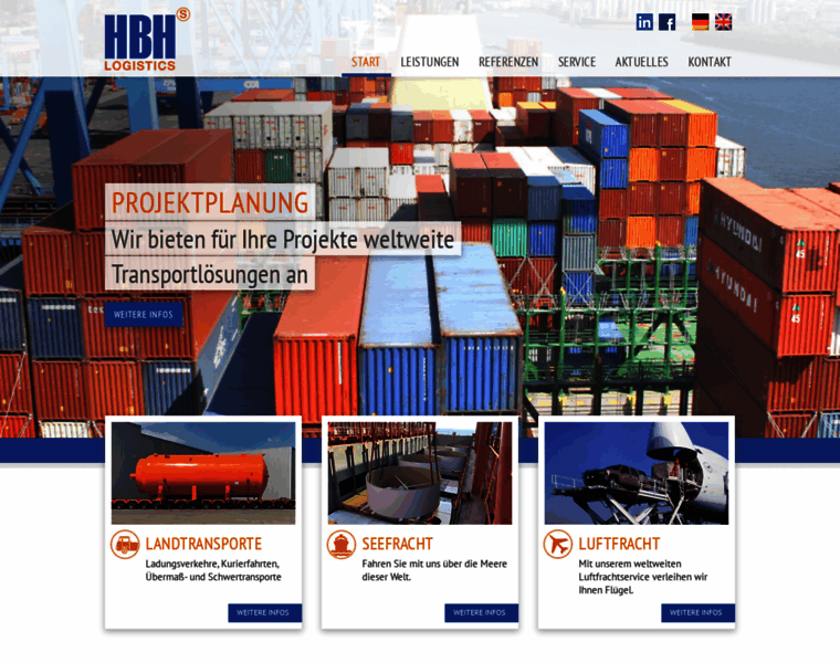 Hbh-logistics.com thumbnail