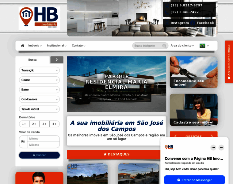 Hbimobiliaria.com.br thumbnail