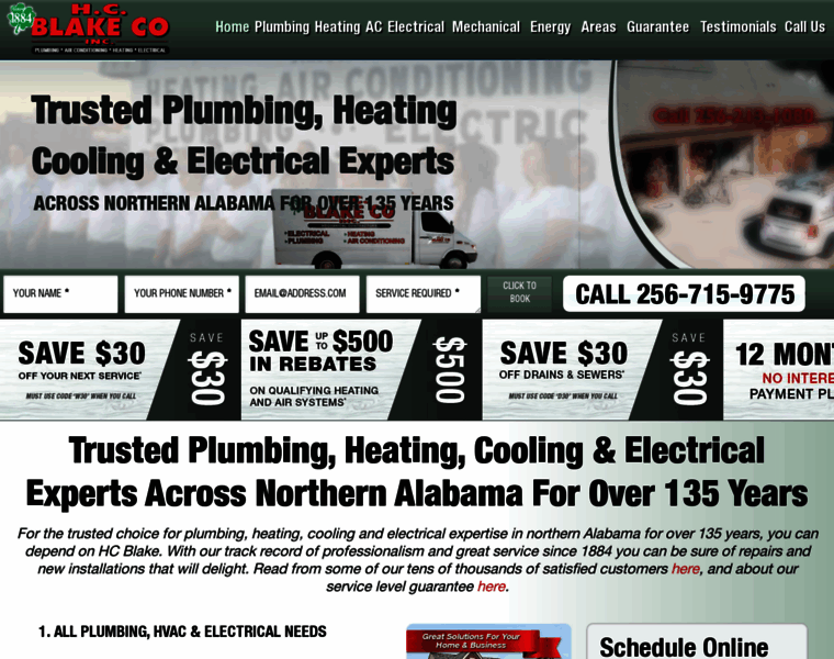 Hcblakeplumbing.com thumbnail