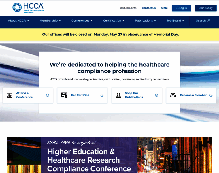 Hcca-info.org thumbnail