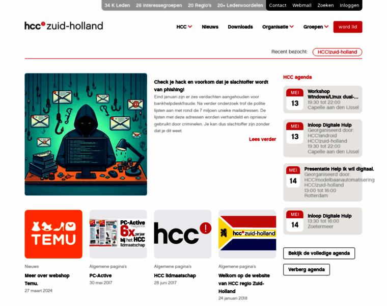 Hccrijnmond.nl thumbnail