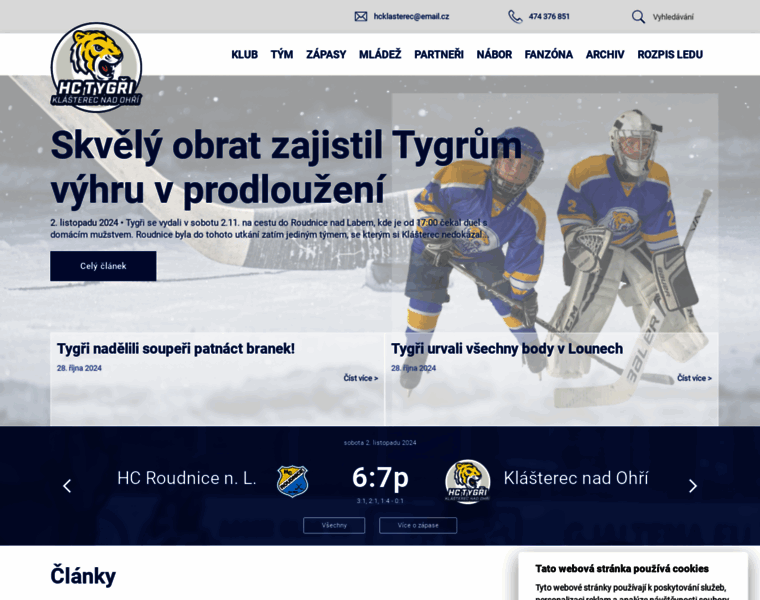Hcklasterec.cz thumbnail