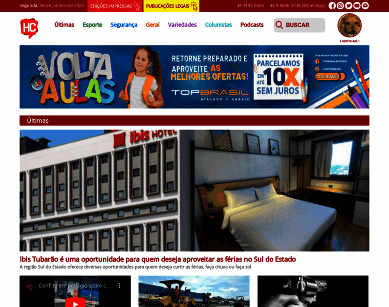 Hcnoticias.com.br thumbnail