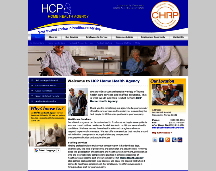 Hcphomehealthcare.com thumbnail