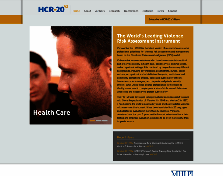 Hcr-20.com thumbnail