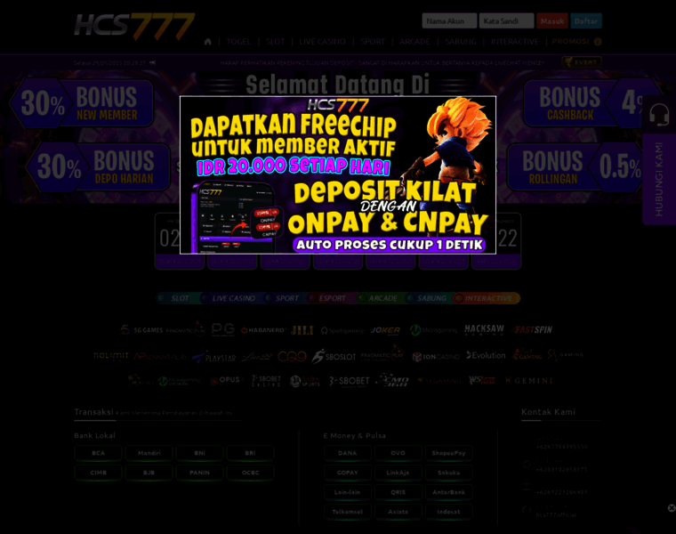 Hcs777situsdaftar.id thumbnail