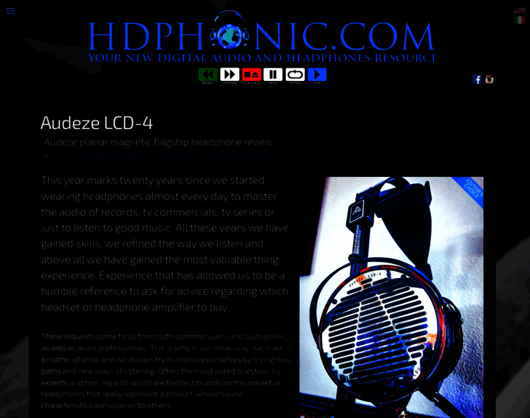 Hdphonic.com thumbnail