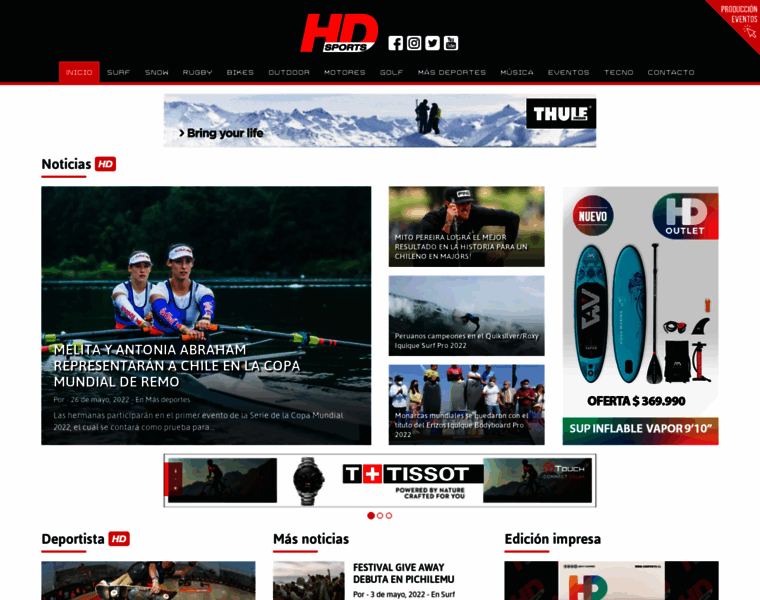Hdsports.cl thumbnail