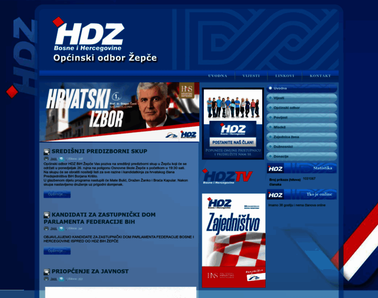 Hdzbih-zepce.org thumbnail