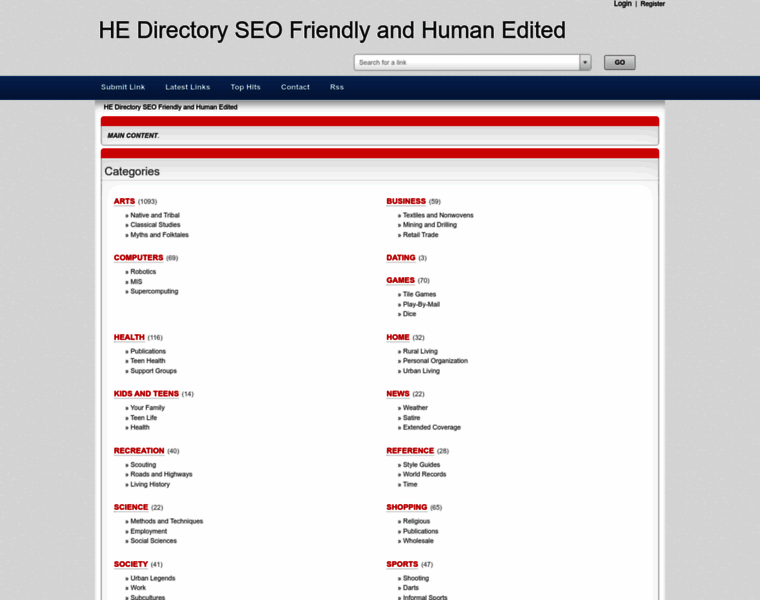 He-directory.com thumbnail