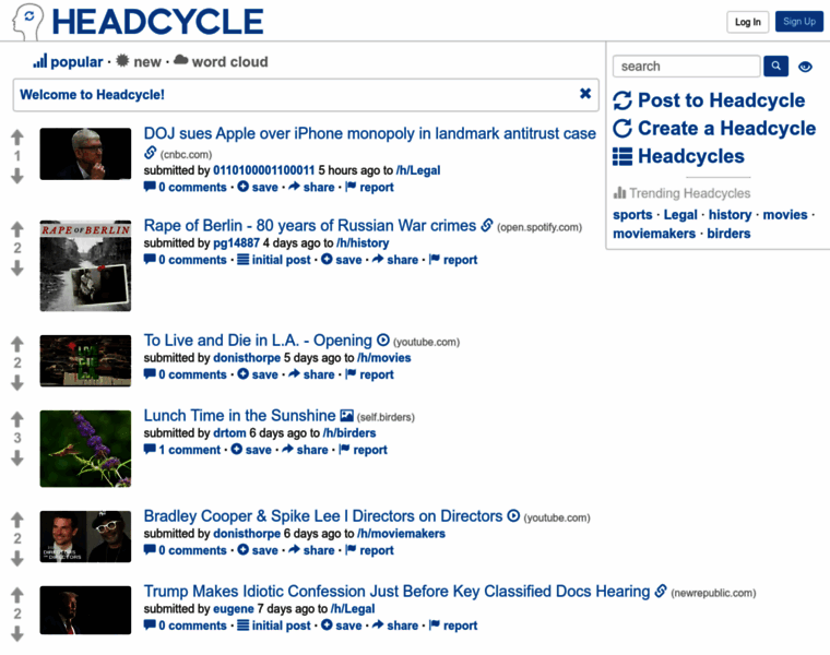 Headcycle.com thumbnail