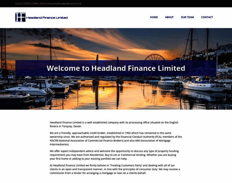 Headlandfinance.co.uk thumbnail