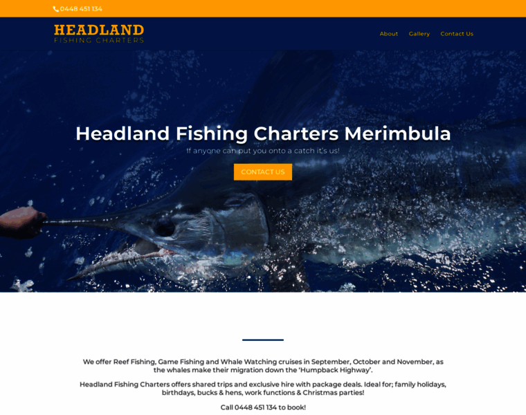 Headlandfishingcharters.com.au thumbnail