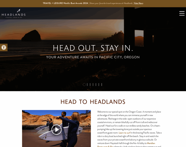 Headlandslodge.com thumbnail