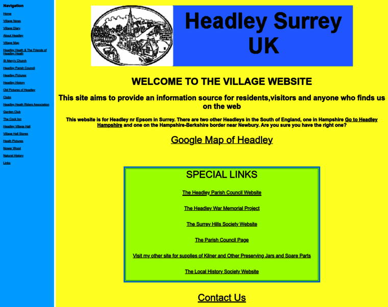 Headleysurrey.org.uk thumbnail