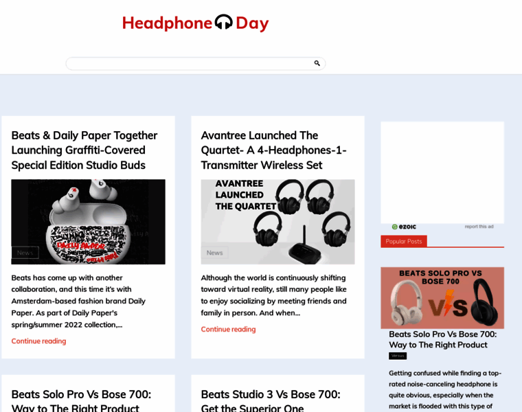 Headphoneday.com thumbnail