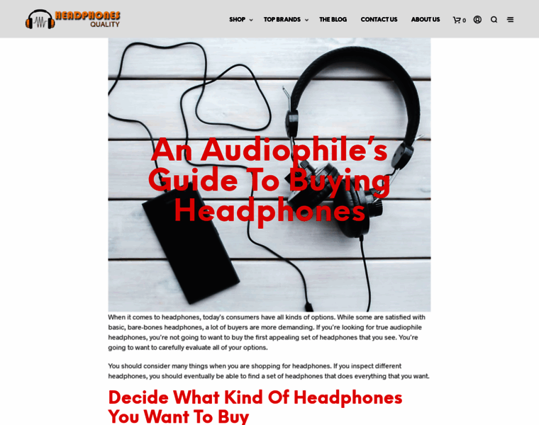 Headphonesquality.com thumbnail
