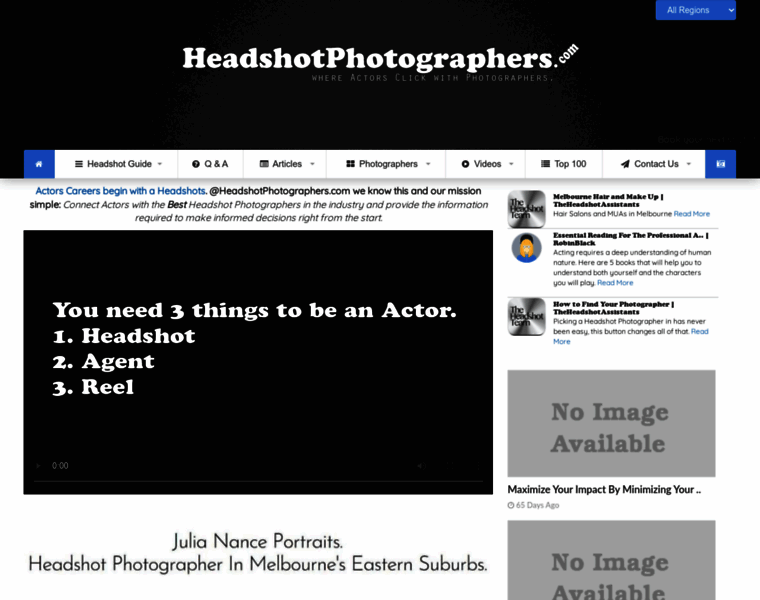 Headshotphotographers.com thumbnail