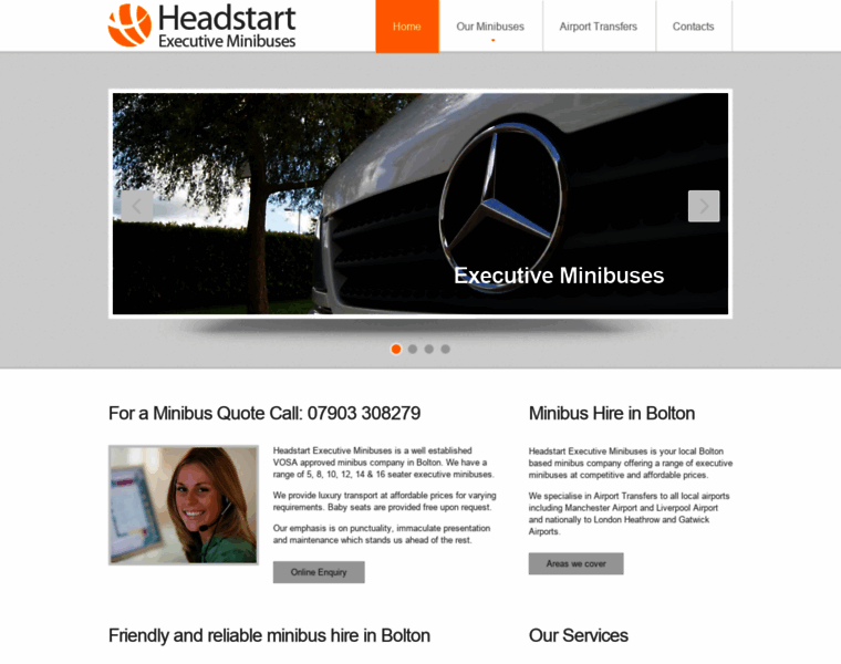 Headstartminibuses.com thumbnail