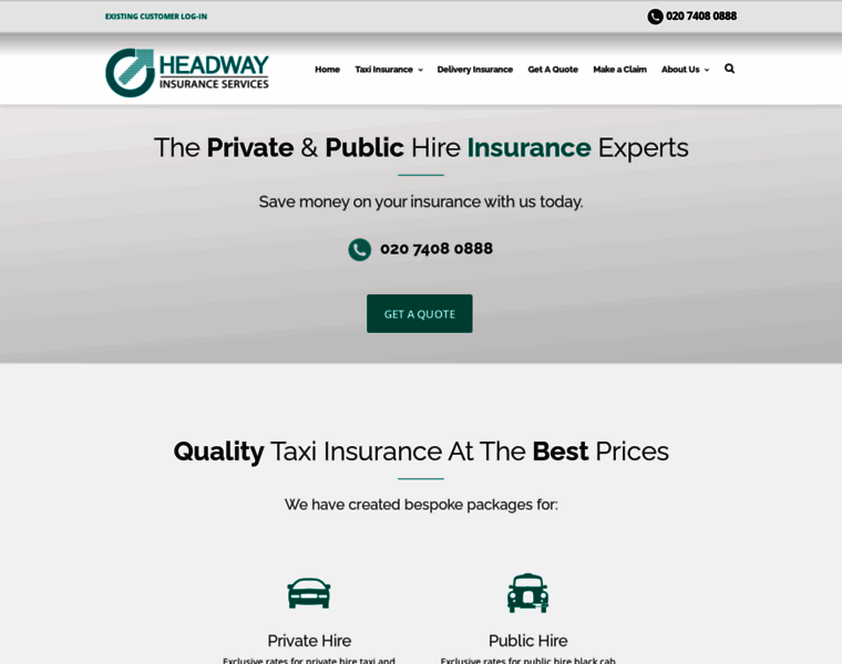 Headwayinsurance.com thumbnail