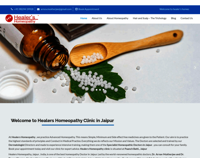 Healershomeopathy.com thumbnail