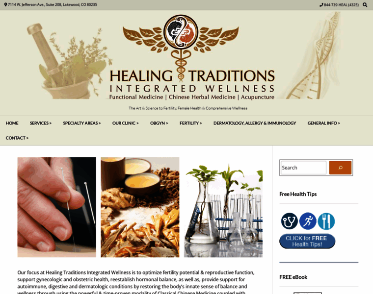 Healing-traditions.com thumbnail