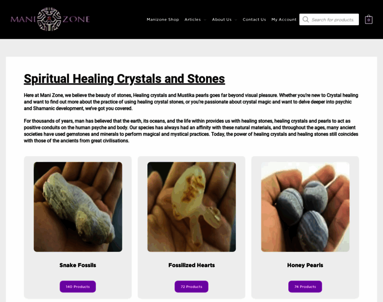 Healingcrystalstones.com thumbnail