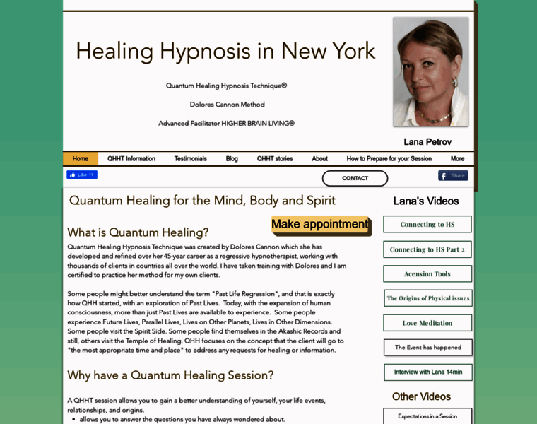 Healinghypnosisny.com thumbnail