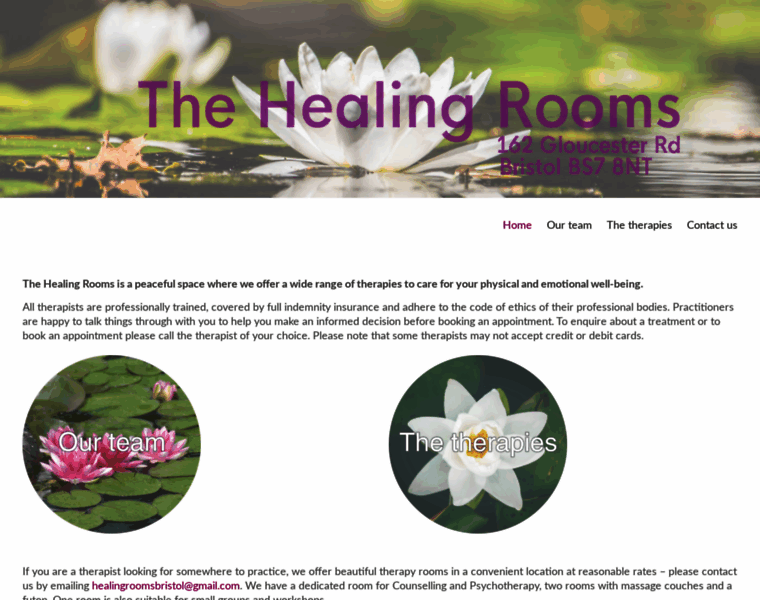 Healingroomsbristol.co.uk thumbnail