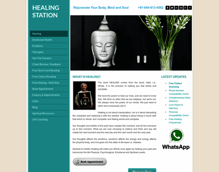 Healingstation.co.in thumbnail