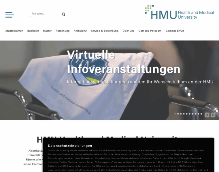 Health-and-medical-university.de thumbnail