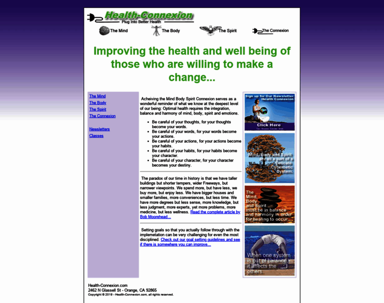 Health-connexion.com thumbnail