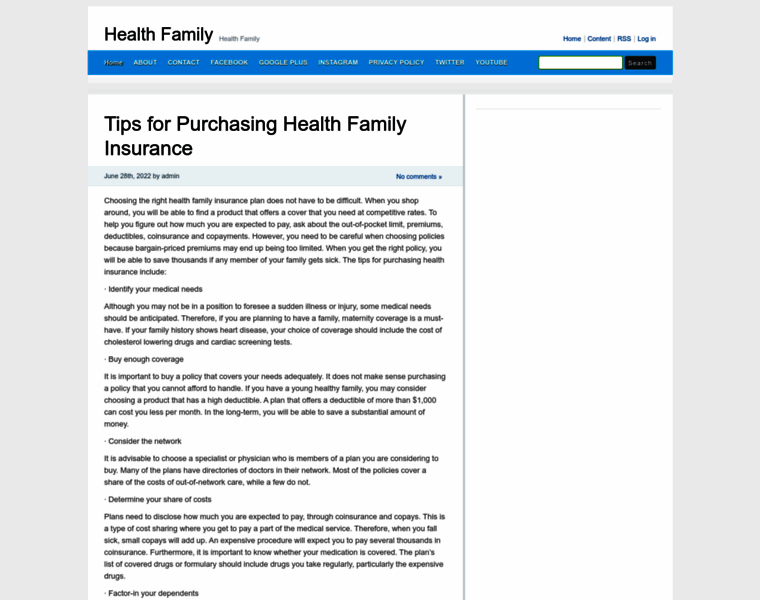 Health-family.info thumbnail